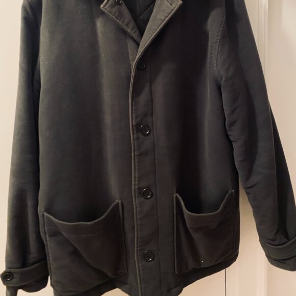 Banana Republic Italian Moleskin Coat - XL Tall - Picture 2 of 7
